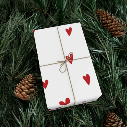 Luxurious Eco-Friendly Valentine Gift Wrapping Paper - Crafted in the USA..