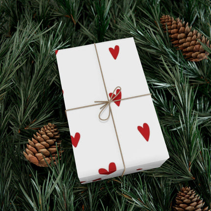 Luxurious Eco-Friendly Valentine Gift Wrapping Paper - Crafted in the USA..
