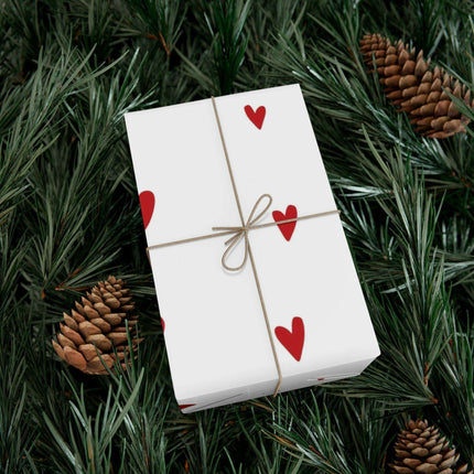 Luxurious Eco-Friendly Valentine Gift Wrapping Paper - Crafted in the USA..