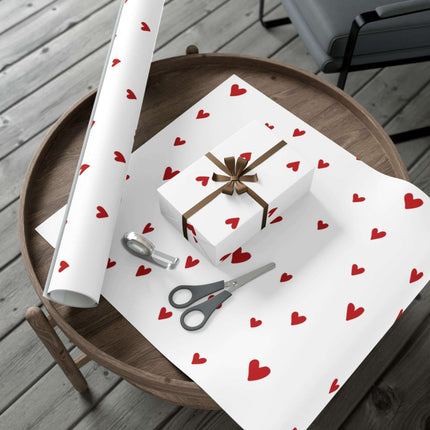 Luxurious Eco-Friendly Valentine Gift Wrapping Paper - Crafted in the USA..