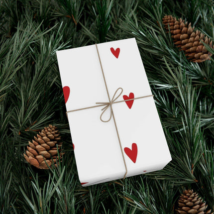 Luxurious Eco-Friendly Valentine Gift Wrapping Paper - Crafted in the USA..