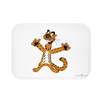 Luxurious Elite Safari Tiger Memory Foam Bath Mat - Ultimate Bathroom Upgrade- Très Elite- Très Elite