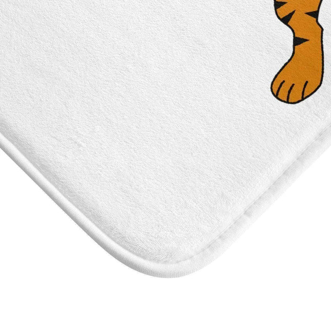Luxurious Elite Safari Tiger Memory Foam Bath Mat - Ultimate Bathroom Upgrade