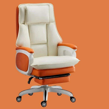 Luxurious Ergonomic Leather Executive Chair - Experience Unmatched Comfort for Long Hours- Très Elite- Très Elite
