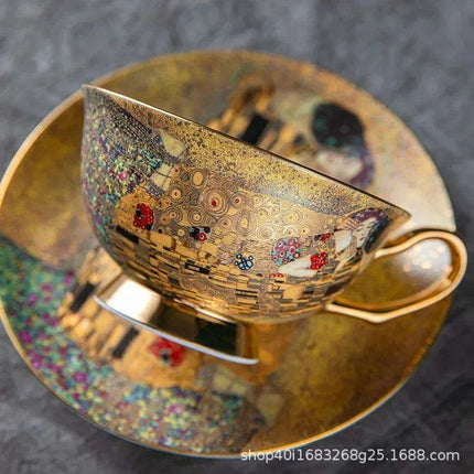 Luxurious European Bone China Tea Set - Elevate Your Tea Rituals - Très Elite