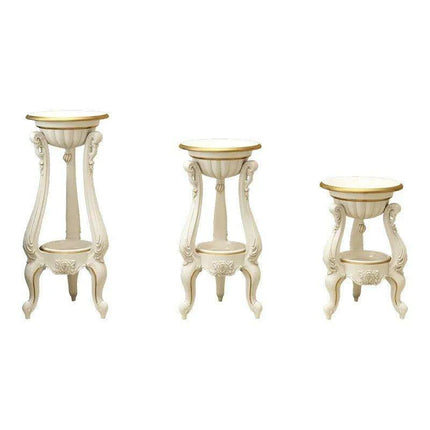 Luxurious European Gold Multi-Tier Plant Display Stand - Très Elite