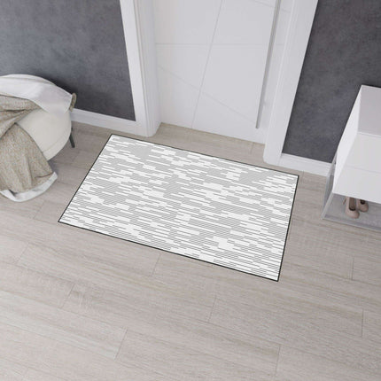 Luxurious Geometric Polyester Area Rug with Chic Black Accents - Exclusive Maison d'Elite Design - Très Elite