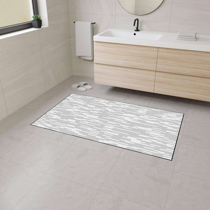 Luxurious Geometric Polyester Area Rug with Chic Black Accents - Exclusive Maison d'Elite Design - Très Elite