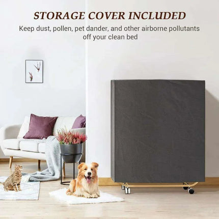 Luxurious Gold Convertible Folding Sofa Bed with Comfortable Mattress - 75” x 31”- Très Elite- Très Elite