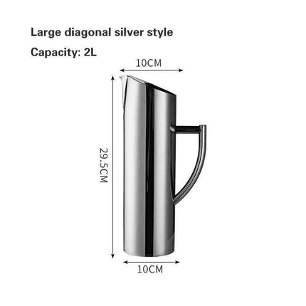 Luxurious Gold-Plated Stainless Steel Beverage Mixing Kettle - Très Elite