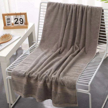 Luxurious Grey Ring Spun Cotton Bath Sheet - Soft, Premium Quality, and Chic - Très Elite