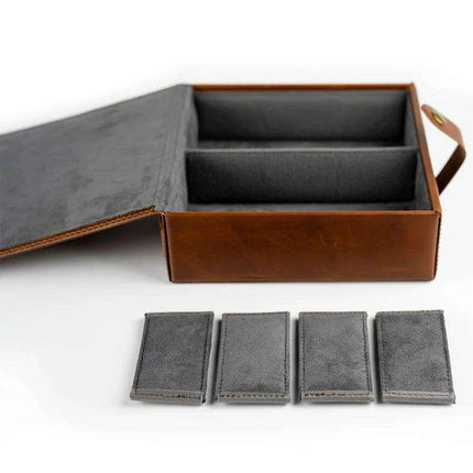 Luxurious Italian Flannelette Storage Case for USB DAC & Headphone Accessories - Très Elite