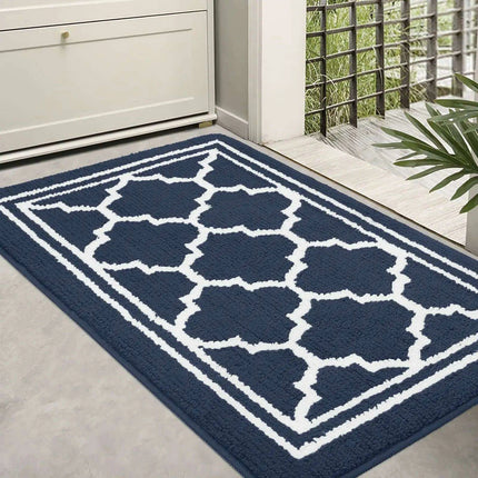 Luxurious Non-Slip Microfiber Welcome Mat: Chic Moisture-Absorbing Rug for Entryways - Très Elite
