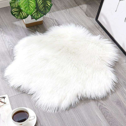 Luxurious Nordic Plum Blossom Plush Area Rug - Versatile Soft Carpet - Très Elite