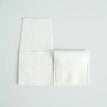 White NO Logo / 6.2x6.2cm