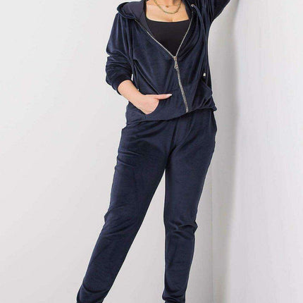 Luxurious Plus Size Velour Lounge Hoodie and Jogger Set - Très Elite