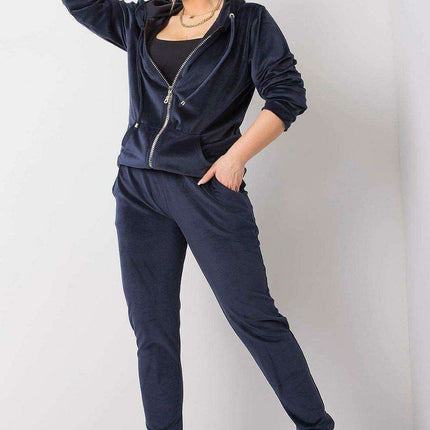 Luxurious Plus Size Velour Lounge Hoodie and Jogger Set - Très Elite