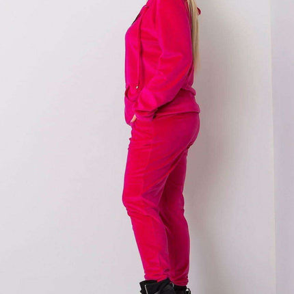 Luxurious Plus Size Velour Lounge Hoodie and Jogger Set - Très Elite