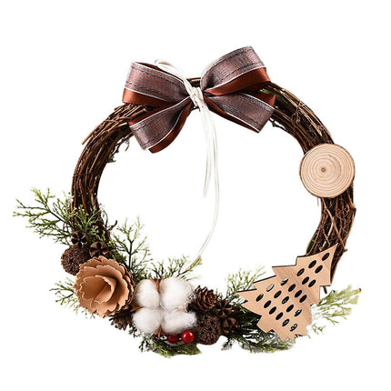 Luxurious Red and Gold Illuminated Christmas Wreath - Chic Holiday Decor for Your Home - Très Elite