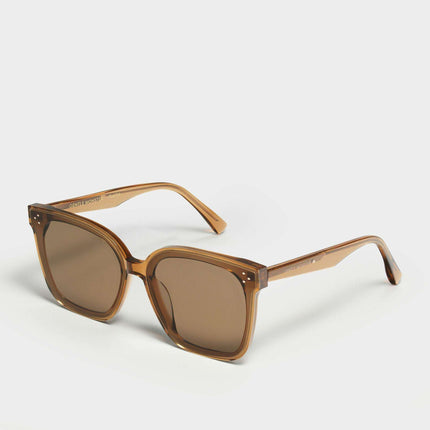 Luxurious Rose Gold Pin-Embellished Oversized Square Sunglasses by GENTLE MONSTER - Très Elite