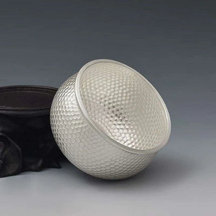 Luxurious S999 Silver Japanese Tea Ceremony Set for the Ultimate Tea Experience - Très Elite