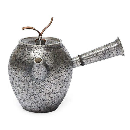 Luxurious Sterling Silver Tea Set with Artistic Cloisonne Accents and Advanced Filtration for an Elevated Tea Experience - Très Elite