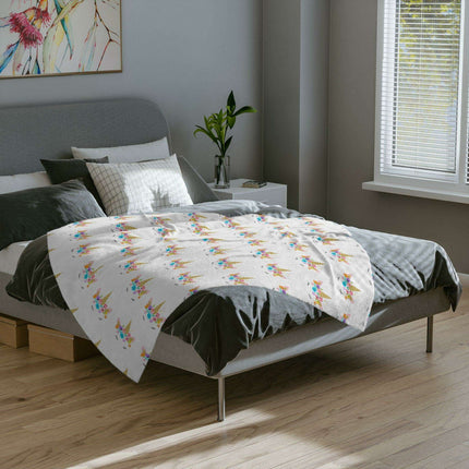 Luxurious Stitched Minky Fleece Blanket for Cozy Elegance- Très Elite- Très Elite