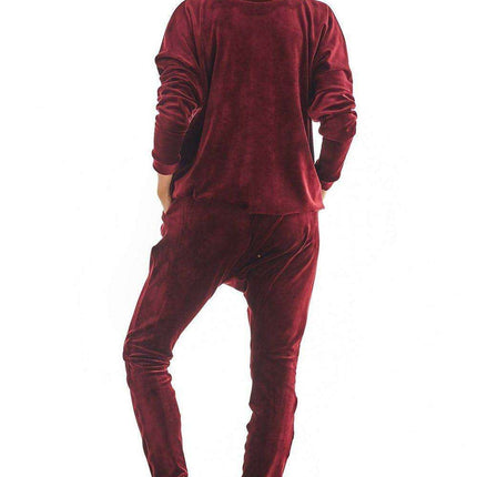 Luxurious Velour Relaxation Pants - Très Elite
