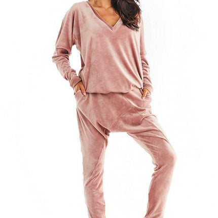Luxurious Velour Relaxation Pants - Très Elite