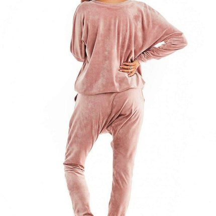 Luxurious Velour Relaxation Pants - Très Elite
