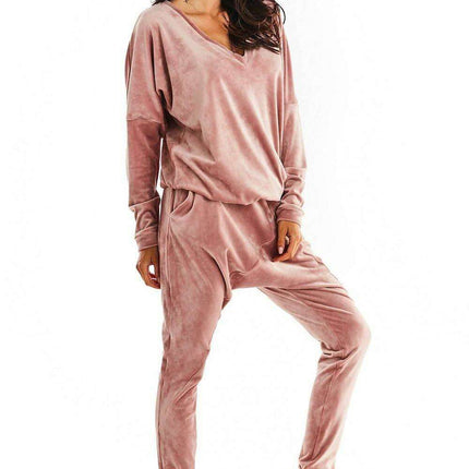 Luxurious Velour Relaxation Pants - Très Elite