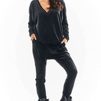 Luxurious Velour Relaxation Pants - Très Elite