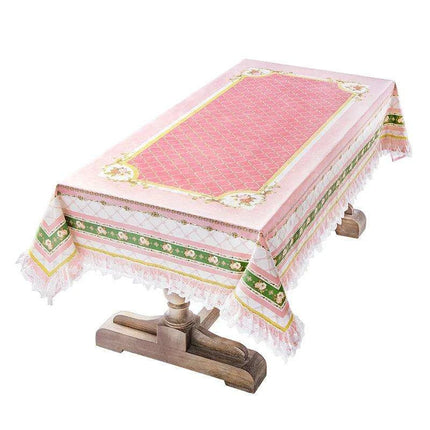 Luxurious Velvet Dining Table Cover - Timeless French Charm for Elegant Entertaining..