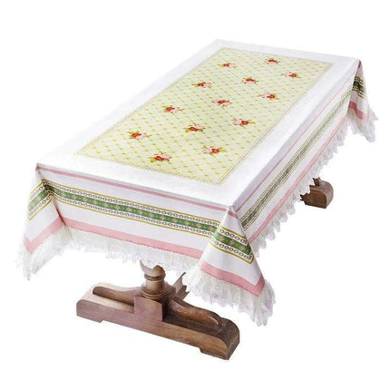 Luxurious Velvet Dining Table Cover - Timeless French Charm for Elegant Entertaining..