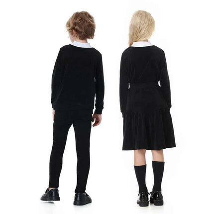 Luxurious Velvet Kids Coordinated Ensemble - Très Elite
