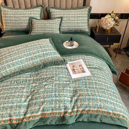 Luxurious Velvet Plush Duvet Cover Set for Ultimate Warmth - Très Elite