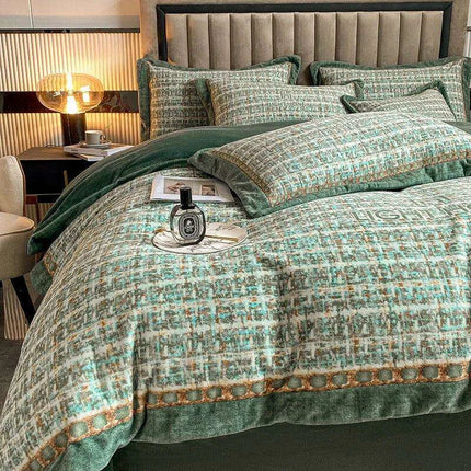 Luxurious Velvet Plush Duvet Cover Set for Ultimate Warmth - Très Elite