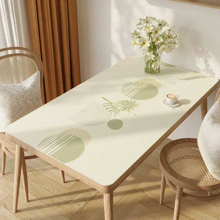 Luxurious Waterproof PU Leather Table Protector: Elegant Shield for Your Furniture- Très Elite- Très Elite