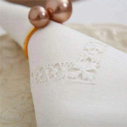 Luxury Artisan Linen Napkin and Placemat Set - 2 Pieces - Très Elite