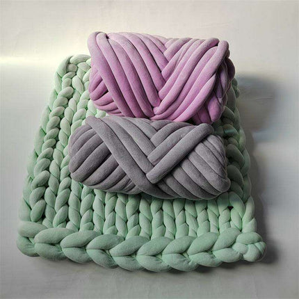 Luxury Crystal Fleece Cotton Yarn: 1KG for Exquisite Hand-Knitting Creations - Très Elite