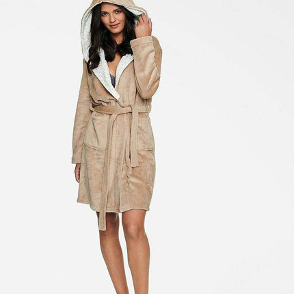Luxury Hooded Bathrobe for Women