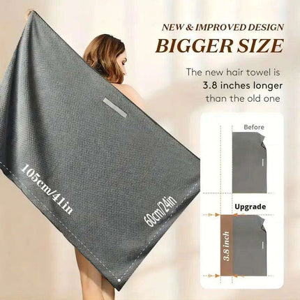 Luxury Microfiber Hair Drying Towel - Très Elite