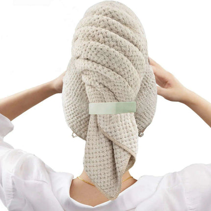 Luxury Microfiber Hair Drying Towel - Très Elite
