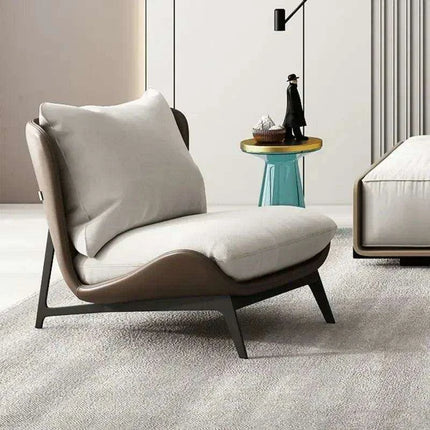 Luxury Minimalist Reclining Lounge Chair - Très Elite