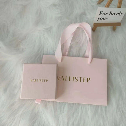 Luxury Pink Jewelry Packaging Set with Custom Branding - 500 Piece Collection