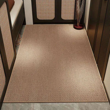 Luxury Quick-Dry Anti-Slip Linen Doormat for Enhanced Safety and Style..