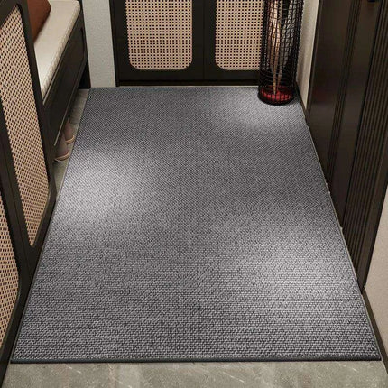 Luxury Quick-Dry Anti-Slip Linen Doormat for Enhanced Safety and Style..