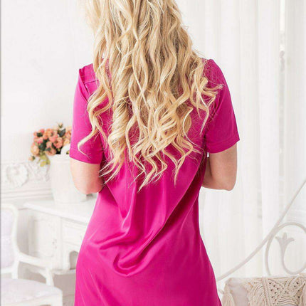 Luxury Satin Men's Nightshirt - Très Elite
