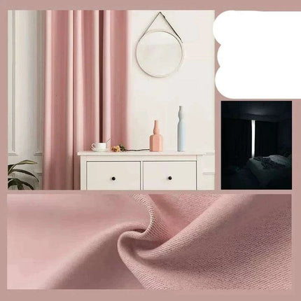 Luxury Soundproof Linen Drapes - Premium Noise Isolation and Total Privacy Solution..