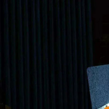 Luxury Soundproof Linen Drapes - Premium Noise Isolation and Total Privacy Solution..